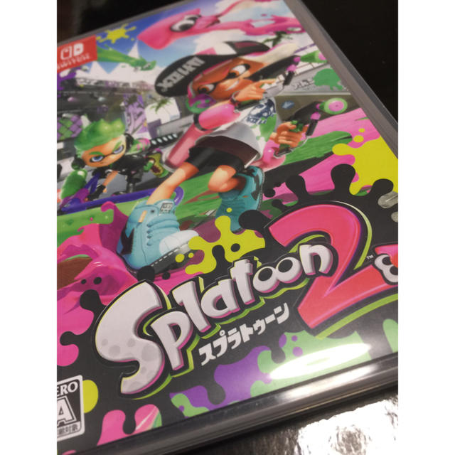 Nintendo Switch(ニンテンドースイッチ)のスプラトゥーン2 エンタメ/ホビーのゲームソフト/ゲーム機本体(家庭用ゲームソフト)の商品写真