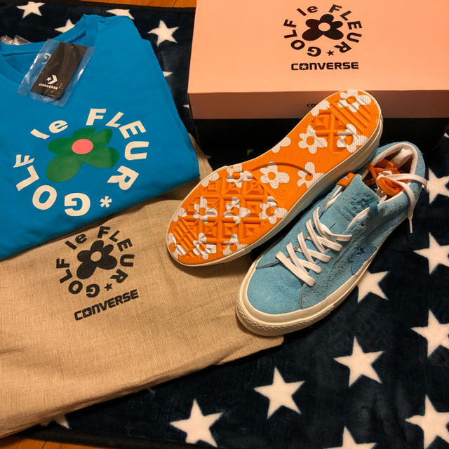 CONVERSE - golf wang Converse GOLF LE FLEUR Ｔシャツ Mの通販 by