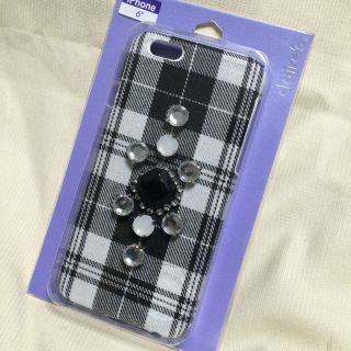 新品★iPhone6カバー♡ビジュー付き(その他)