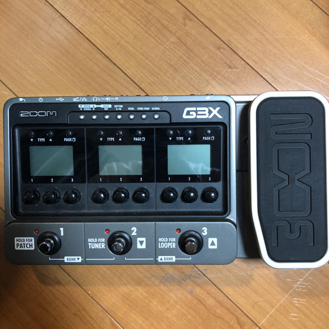 Zoom - ZOOM G3X ギターマルチエフェクターの通販 by naop's shop｜ズームならラクマ