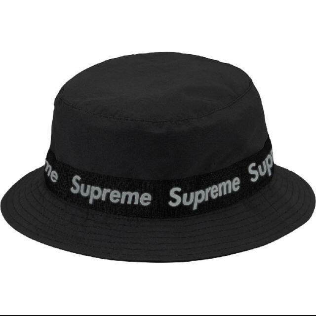 BlackサイズSupreme  ハット Taped Seam Crusher