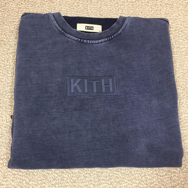 Supreme(シュプリーム)の【値下げ】KITH INDIGO REDFIELD CREWNECK メンズのトップス(スウェット)の商品写真