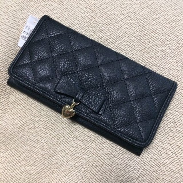 新品★長財布♡ブラック レディースのファッション小物(財布)の商品写真