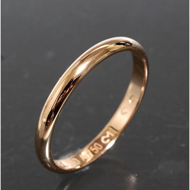 Cartier(カルティエ)のカルティエ cartier シンプル リング size55 K18PG 新品仕上 レディースのアクセサリー(リング(指輪))の商品写真