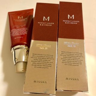 ミシャ(MISSHA)のミシャ BBクリーム2本＋オマケ(BBクリーム)