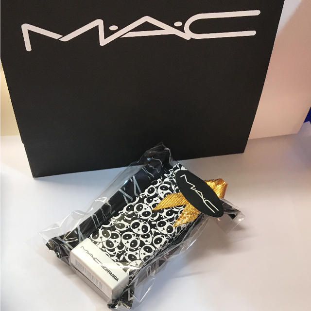 新品 MAC 限定 ニコパンダ リップグロス＊パンダ キッス＊シュガーコート