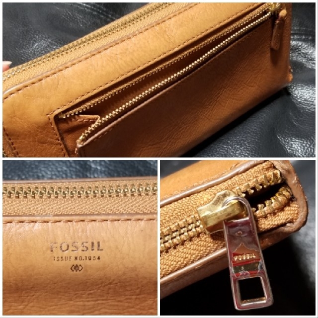 FOSSIL(フォッシル)のFOSSIL　レザー　長財布 レディースのファッション小物(財布)の商品写真