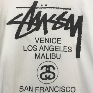 赤V stussy world tour Tシャツ　SK8Thing レア　希少
