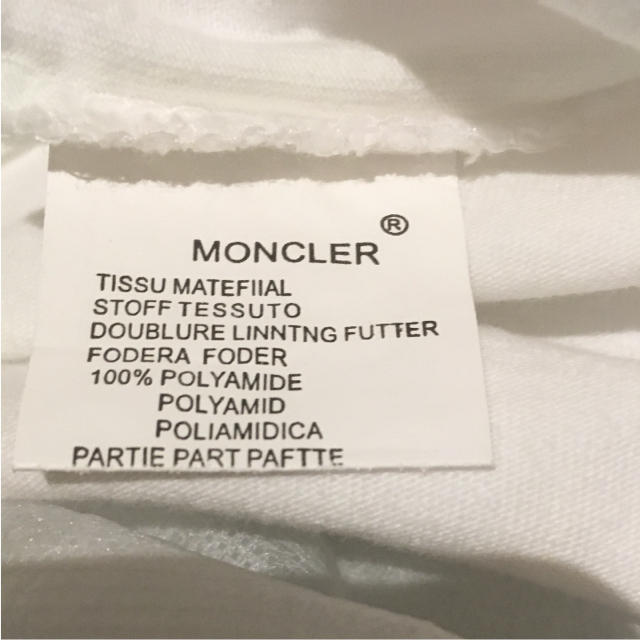 MONCLER(モンクレール)のMONCLER Tシャツ レディースのトップス(Tシャツ(半袖/袖なし))の商品写真