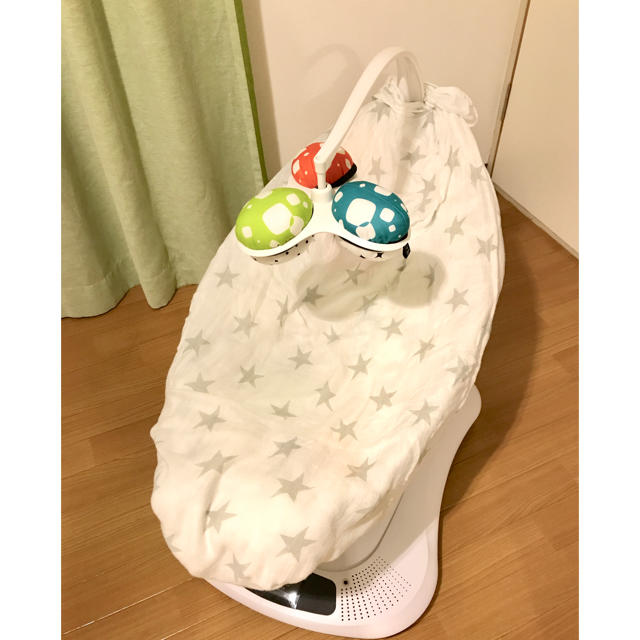 4moms(フォーマムズ)の4moms 電動バウンサー 新生児パッド付き キッズ/ベビー/マタニティの寝具/家具(その他)の商品写真