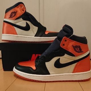 ナイキ(NIKE)のNIKE JORDAN1 SATIN SHATTERED BACKBOARD25(スニーカー)