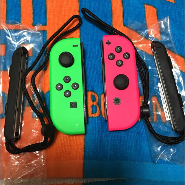 Nintendo Switch ジョイコン スプラカラー