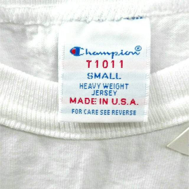 Champion(チャンピオン)の★チャンピオン★T1011★ポケット付Tシャツ★ホワイト★S★ メンズのトップス(Tシャツ/カットソー(半袖/袖なし))の商品写真