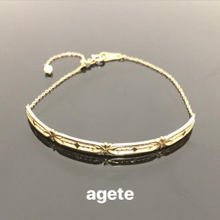 アガット(agete)の確実正規品ageteブレスレット(ブレスレット/バングル)