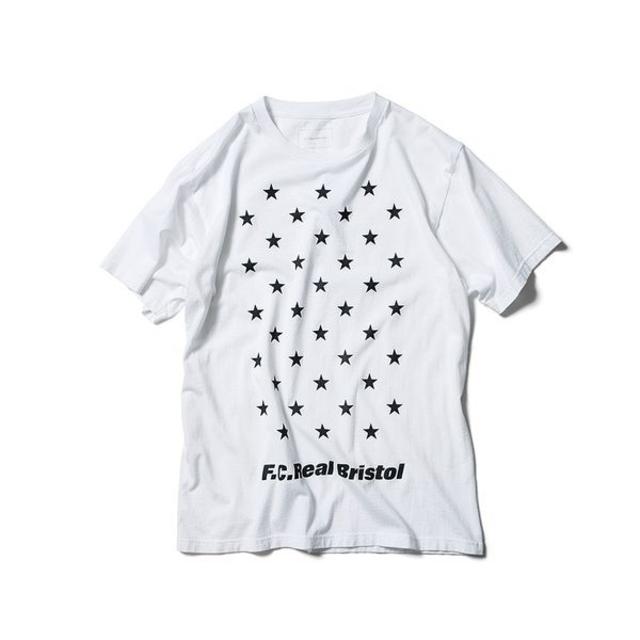 FCRB 17AW 38 STAR TEE サイズL ホワイト ブリストル 新品