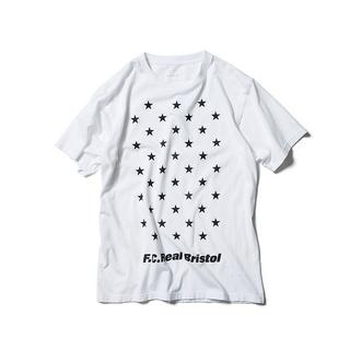 エフシーアールビー(F.C.R.B.)のFCRB 17AW 38 STAR TEE サイズL ホワイト ブリストル 新品(Tシャツ/カットソー(半袖/袖なし))