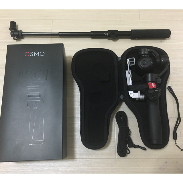 DJI osmo エクステンションロッド付き 4k撮影可能 スタビライザー