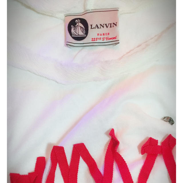 LANVIN COLLECTION - 定価10万!LANVIN ランバン パリコレモデル
