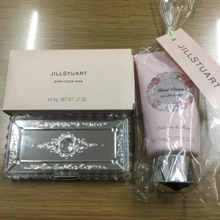 ジルスチュアート(JILLSTUART)の【最終値下げ！6/10まで】ジルスチュアート  アイカラー、ハンドクリームセット(アイシャドウ)