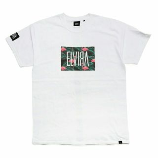 エルヴィア(ELVIA)のエルビラ2018SS　FLAMINGO BOX T-SHIRT -WHITE(Tシャツ/カットソー(半袖/袖なし))