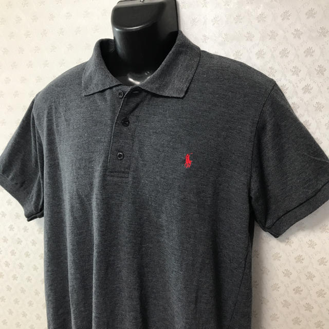 POLO RALPH LAUREN(ポロラルフローレン)の♦️ポロラルフローレン♦️グレー♦️半袖ポロシャツ♦️ メンズのトップス(ポロシャツ)の商品写真