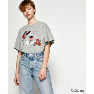 マウジー(moussy)の新品＊moussy ミッキー リメイクTシャツ グレー(Tシャツ(半袖/袖なし))