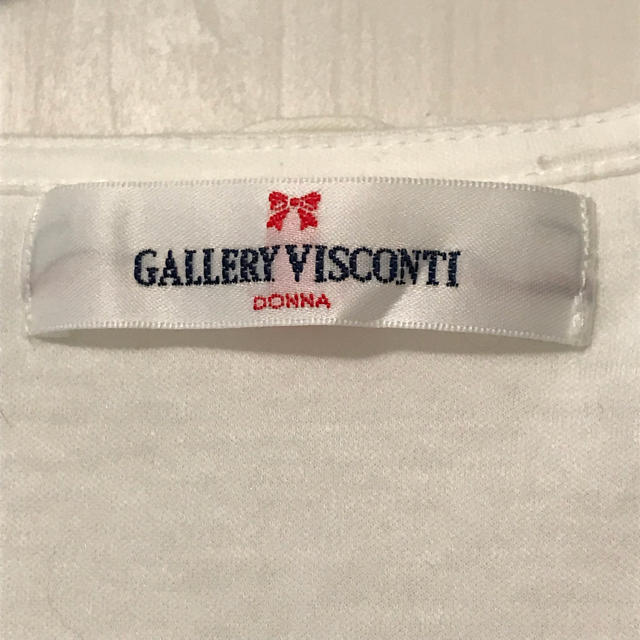 GALLERY VISCONTI(ギャラリービスコンティ)のgallery visconti レディースのトップス(カットソー(半袖/袖なし))の商品写真