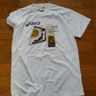 アシックス(asics)の2008年東京マラソンTシャツ(陸上競技)