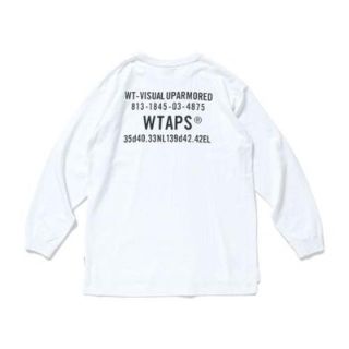 ダブルタップス(W)taps)の本日限定 18ss wtaps design ls spec 白 M(Tシャツ/カットソー(七分/長袖))