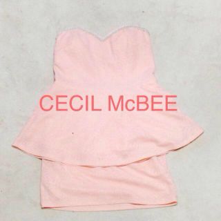 セシルマクビー(CECIL McBEE)のCECIL McBEEセットアップ(ベアトップ/チューブトップ)