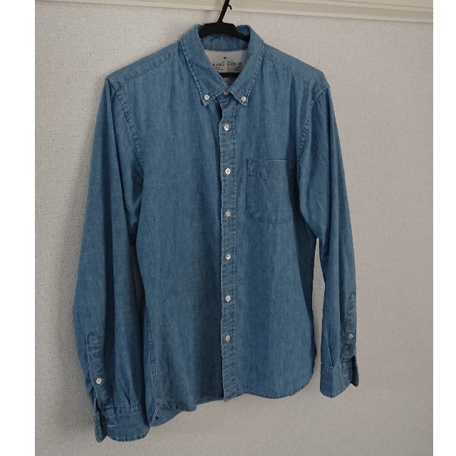 MUJI (無印良品)(ムジルシリョウヒン)の無印良品 デニムシャツ メンズのトップス(シャツ)の商品写真