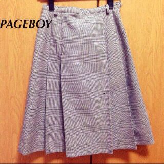 ページボーイ(PAGEBOY)のPAGEBOY＊膝丈スカート(ひざ丈スカート)