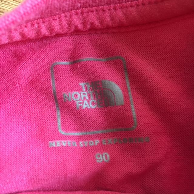 THE NORTH FACE(ザノースフェイス)のノースフェイス サイズ90 Tシャツ キッズ/ベビー/マタニティのキッズ服女の子用(90cm~)(Tシャツ/カットソー)の商品写真