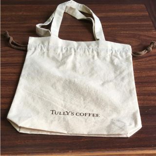 タリーズコーヒー(TULLY'S COFFEE)のタリーズ☆巾着型トートバック未使用(トートバッグ)