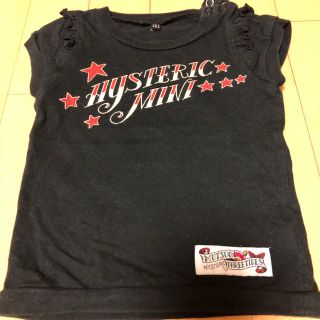 ヒステリックミニ(HYSTERIC MINI)のお値下げしました‼️ヒステリックミニ 人気のTシャツ♪ 80 黒(Ｔシャツ)