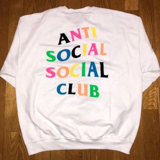 シュプリーム(Supreme)のANTI SOCIAL SOCIAL CLUB RAINBOW CREWNECK(スウェット)