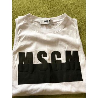 エムエスジイエム(MSGM)のMSGM タンクトップ S(タンクトップ)