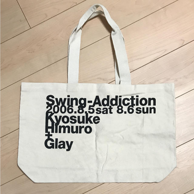 【1669様専用】GLAY Swing Addiction トートバッグ エンタメ/ホビーのタレントグッズ(ミュージシャン)の商品写真