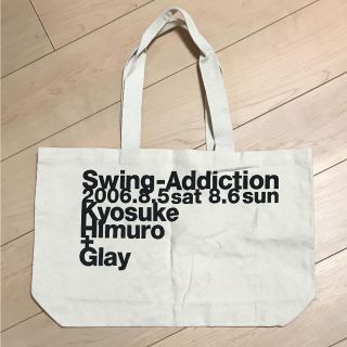 【1669様専用】GLAY Swing Addiction トートバッグ(ミュージシャン)