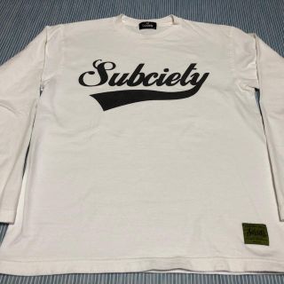 サブサエティ(Subciety)のSubciety ロングTシャツ(Tシャツ/カットソー(半袖/袖なし))