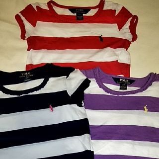 ポロラルフローレン(POLO RALPH LAUREN)のポロラルフローレンTシャツ3枚(Tシャツ/カットソー)