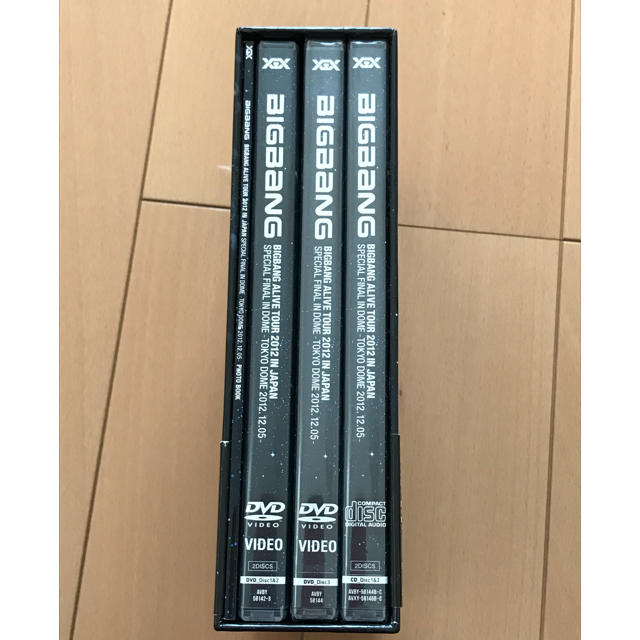 BIGBANG(ビッグバン)のBIGBANG ALIVE  TOUR2012 IN JAPAN DVDセット エンタメ/ホビーのCD(K-POP/アジア)の商品写真