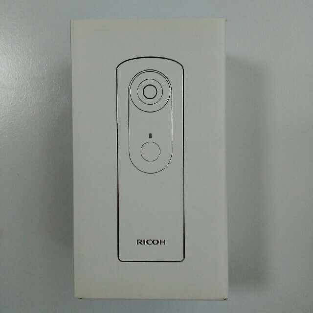 RICOH(リコー)の新品未使用 RICOH THETA m15 ブルー　送料込み　即購入OK☆シータ スマホ/家電/カメラのカメラ(コンパクトデジタルカメラ)の商品写真