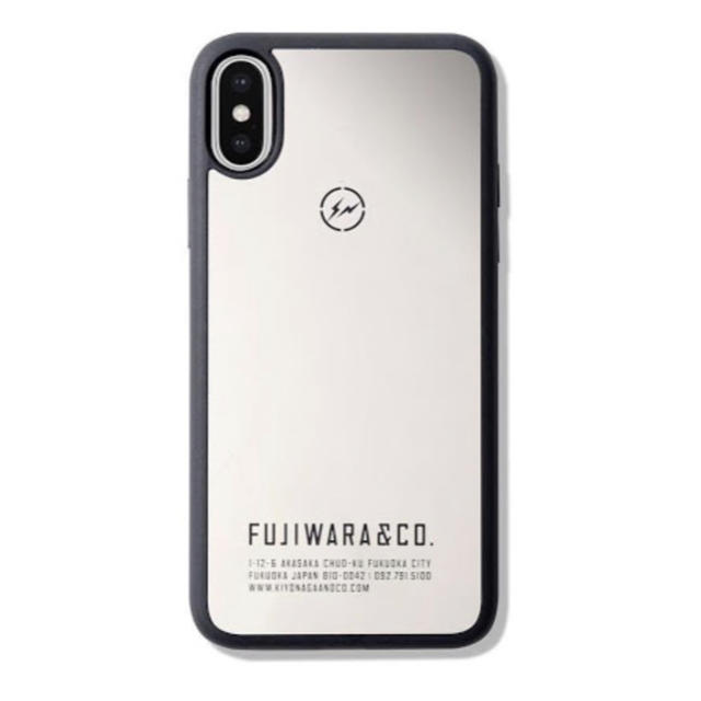 fujiwara&co fragment iPhone X スマホケーススマホ/家電/カメラ