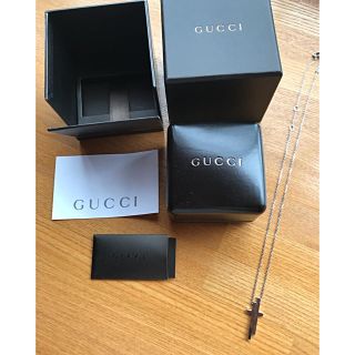 グッチ(Gucci)のGICCI セパレートクロスネックレス(ネックレス)