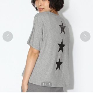 ニコアンド(niko and...)のniko and... コットンSTAR Tシャツ 美品(Tシャツ(半袖/袖なし))