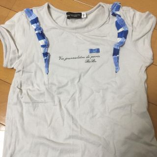 ベベ(BeBe)のcotacota様専用)Bebe Tシャツ 肩フリル 110cm(Tシャツ/カットソー)