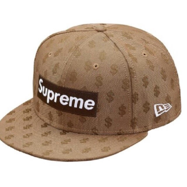 supreme  new era ニューエラ キャップ ブラウン