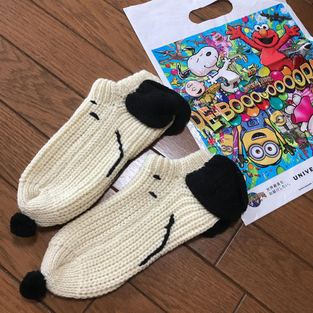 SNOOPY(スヌーピー)のスヌーピー 靴下 ルームソックス レディースのレッグウェア(ソックス)の商品写真