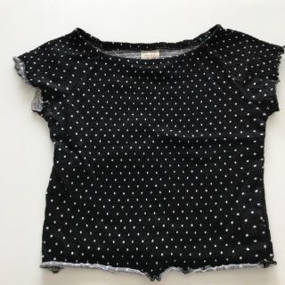 ザラ(ZARA)のザラガール　ドット柄カットソー　130(Tシャツ/カットソー)